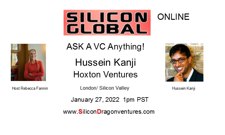 Ask A VC! Hoxton Ventures, Hussein Kanji @ online