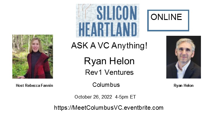 Meet Silicon Heartland VC Rev1 Ventures @ Columbus Online