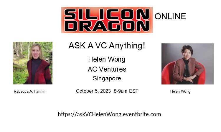 Ask A VC with Helen Wong, Singapore @ online