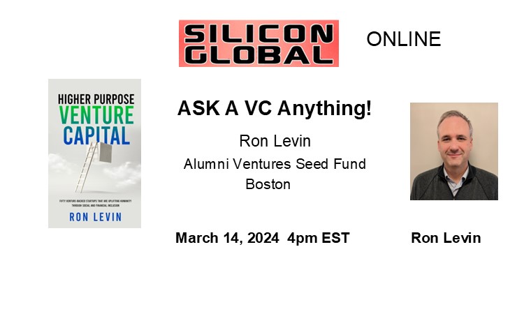 Ask A VC show with Alumni Ventures @ Online