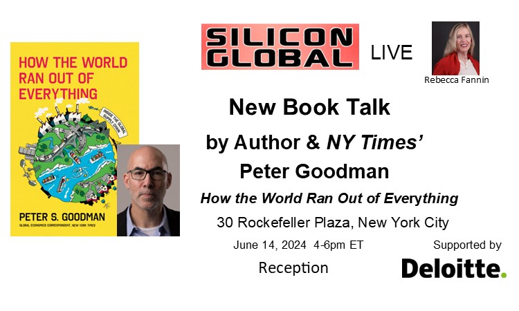 New Book Talk: How The World Ran Out of Everything @ 30 Rockefeller Plaza
