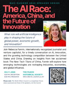 New Tech Titans of China and Silicon Heartland @ Greenwich Library webinar